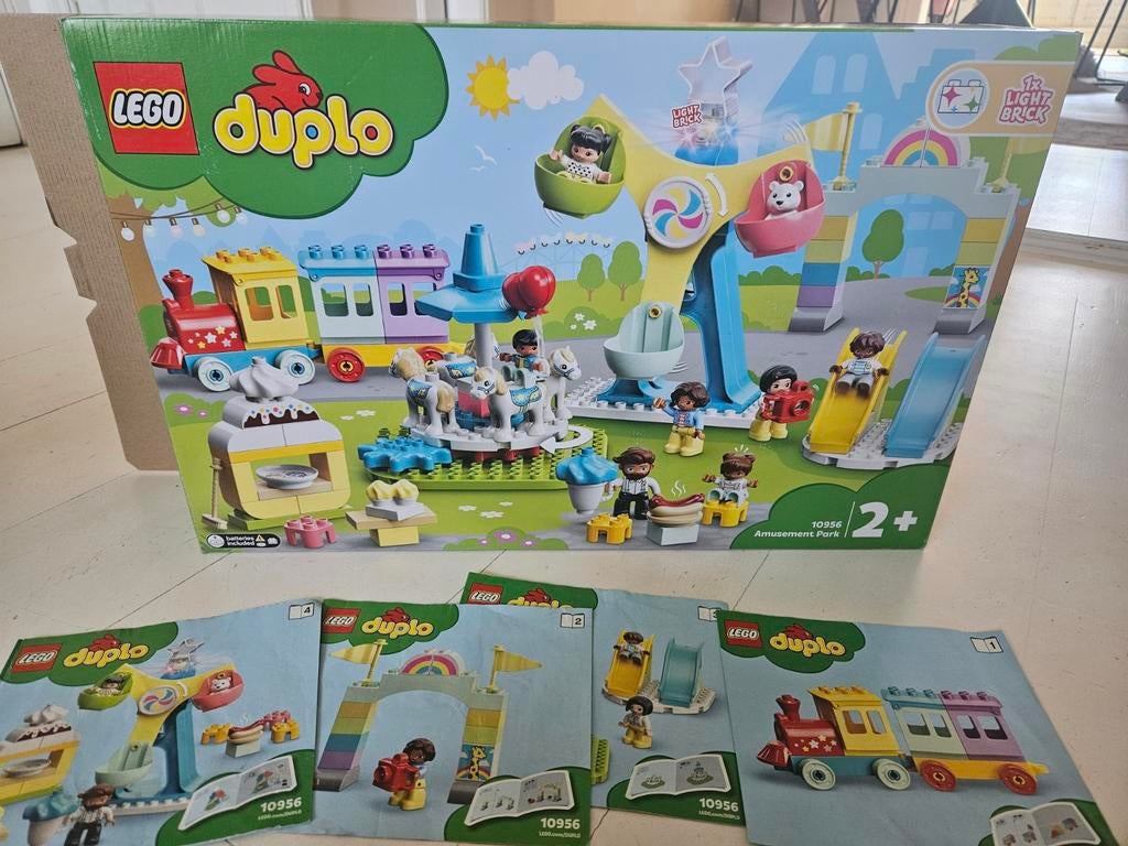 LEGO Duplo 10956 Pretpark - Complete set met doos, Ophalen, Compleet, Zo goed als nieuw, Duplo
