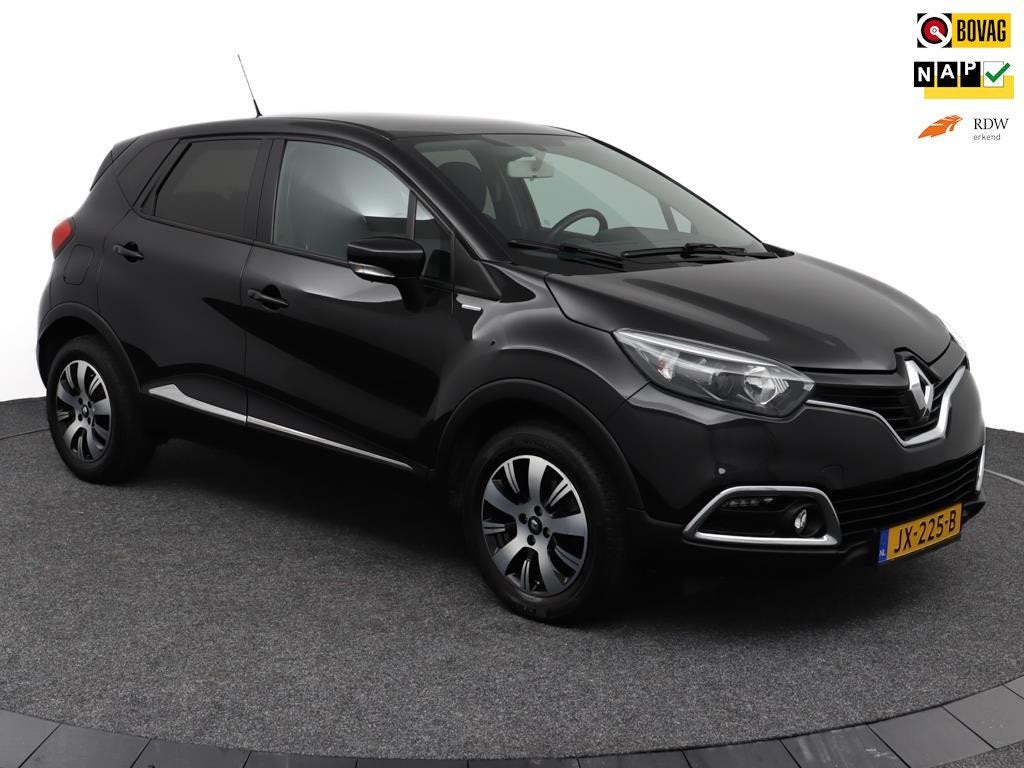Renault Captur 1.2 TCe Limited, Dealer onderhouden, Stof, 4 cilinders, Zwart
