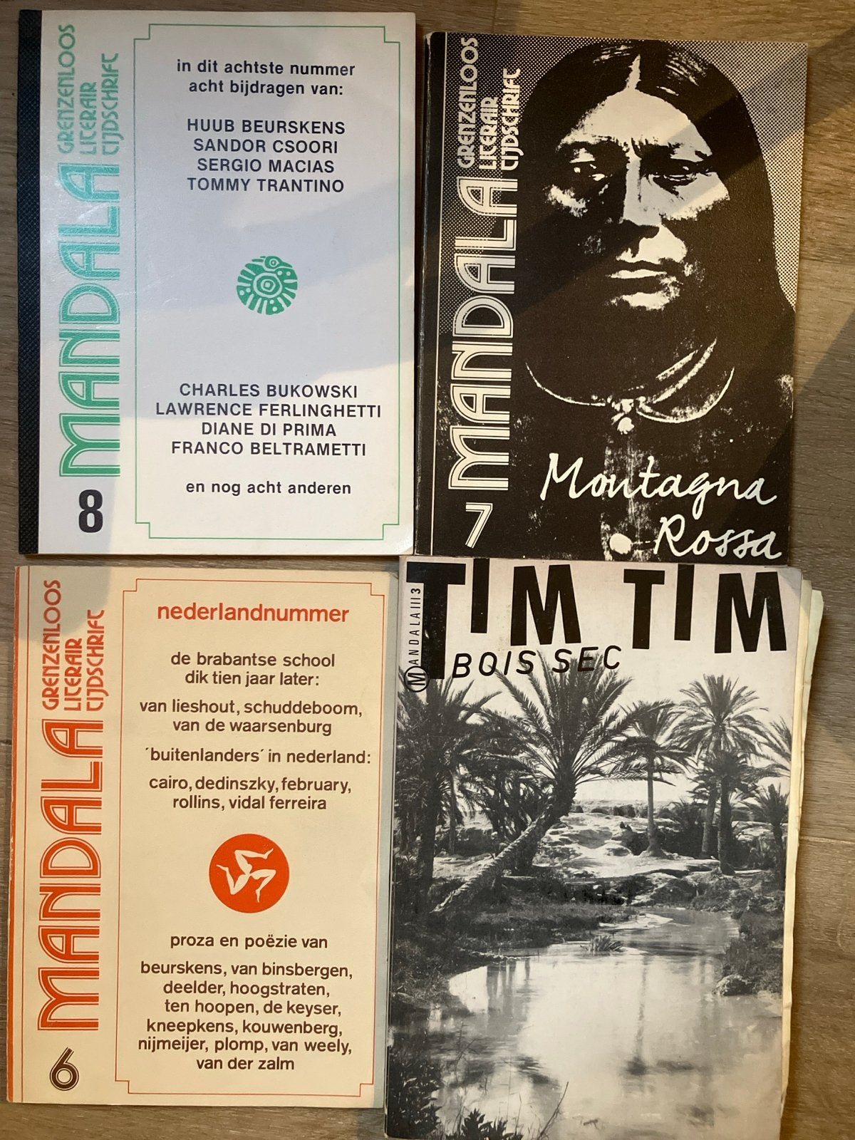 Mandala Literair Tijdschrift - Nummers 6, 7, 8 & Tim Tim, Boeken, Ophalen of Verzenden, Gelezen, Nederland