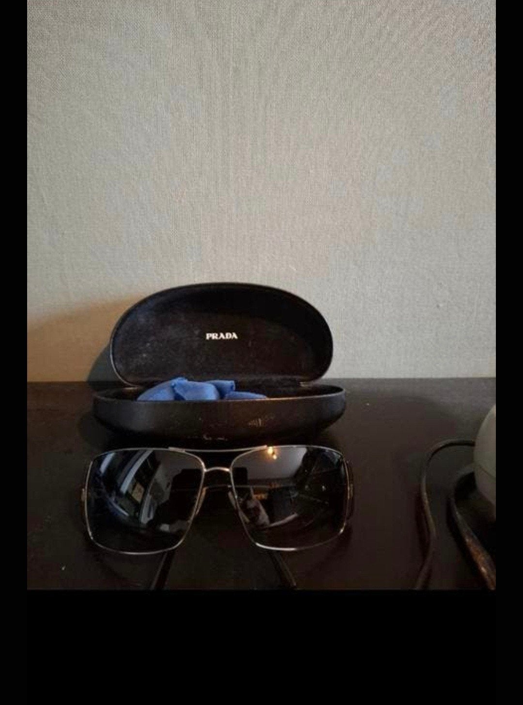 Prada zonnebril, Ophalen of Verzenden, Zwart, Overige merken