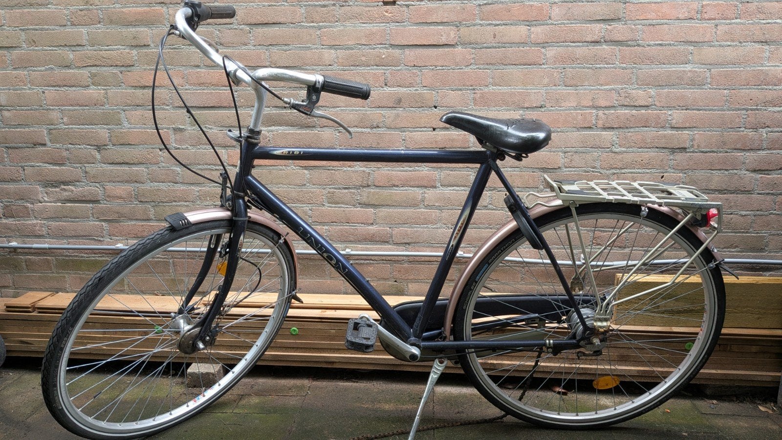 Union herenfiets 28 inch - opknapper, Fietsen en Brommers, Fietsen | Dames | Damesfietsen, Ophalen, Gebruikt, Overige merken, Versnellingen
