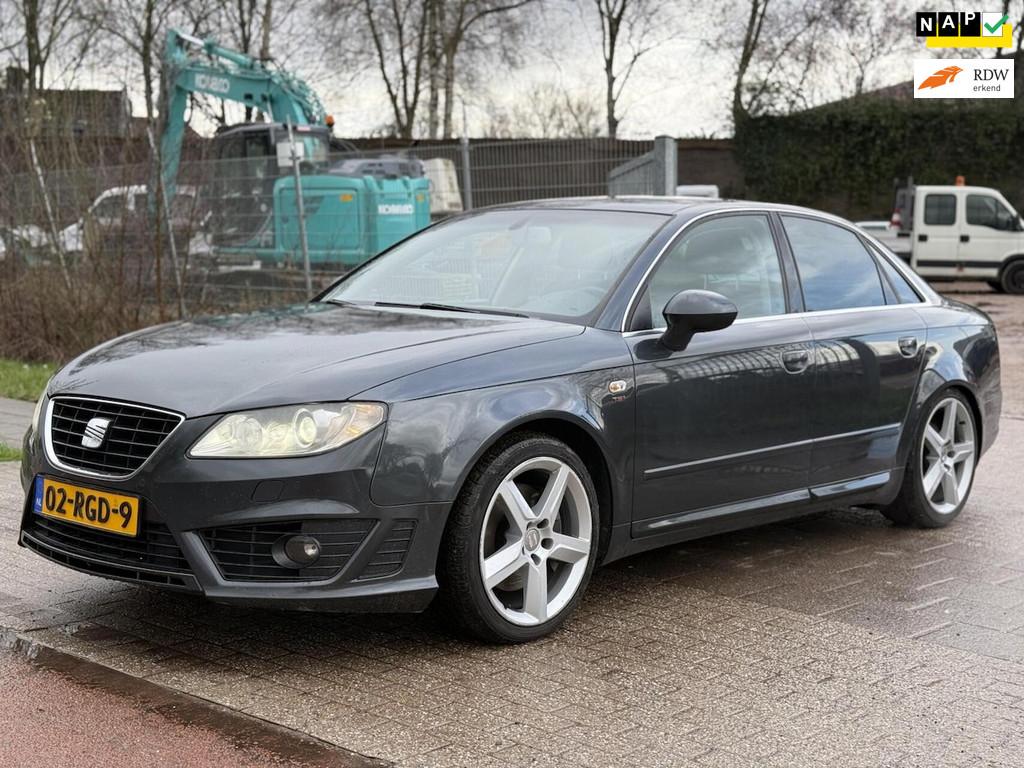 SEAT Exeo 2.0 TSI Sport AIRCO CRUISE PSENSOR VOL ONDERHOUDEN, Voorwielaandrijving, Euro 5, Gebruikt, 4 cilinders
