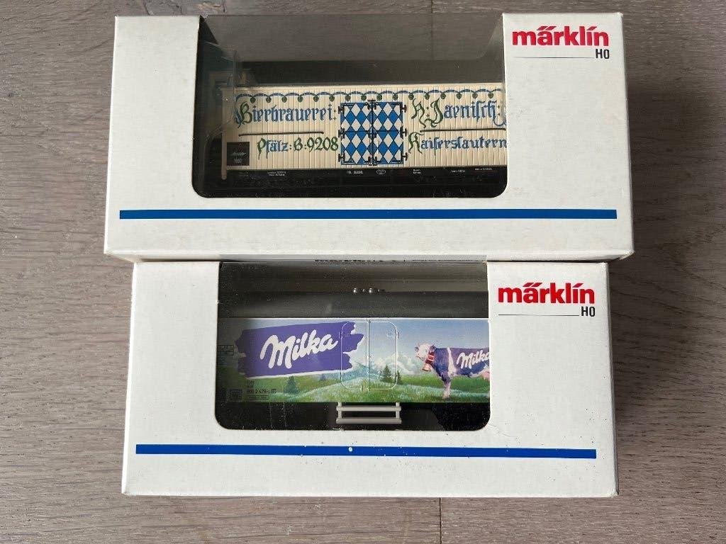 Marklin 44176 en 48921 ho wagons nieuwstaat, Wisselstroom, Verzenden, Märklin, Nieuw