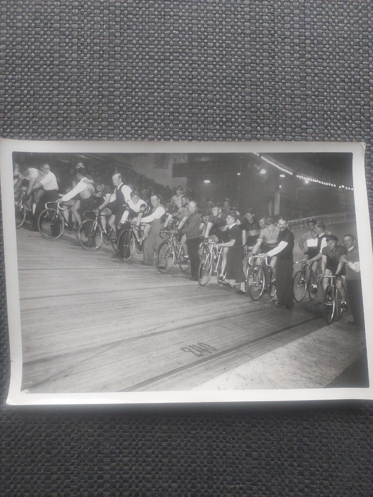 6 daagse van Brussel 1921: Start op de wielerbaan, Ophalen of Verzenden, Voor 1940