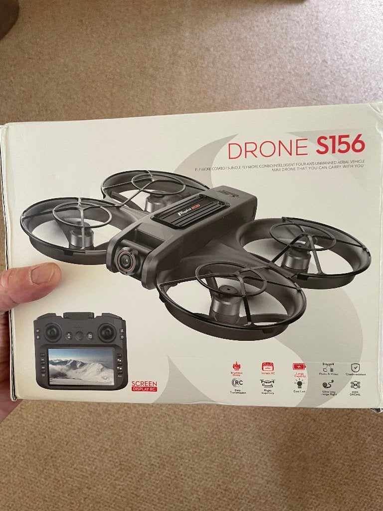 bijna nieuwe drone, Verzenden, Zo goed als nieuw, Cameradrone, Topkwaliteit