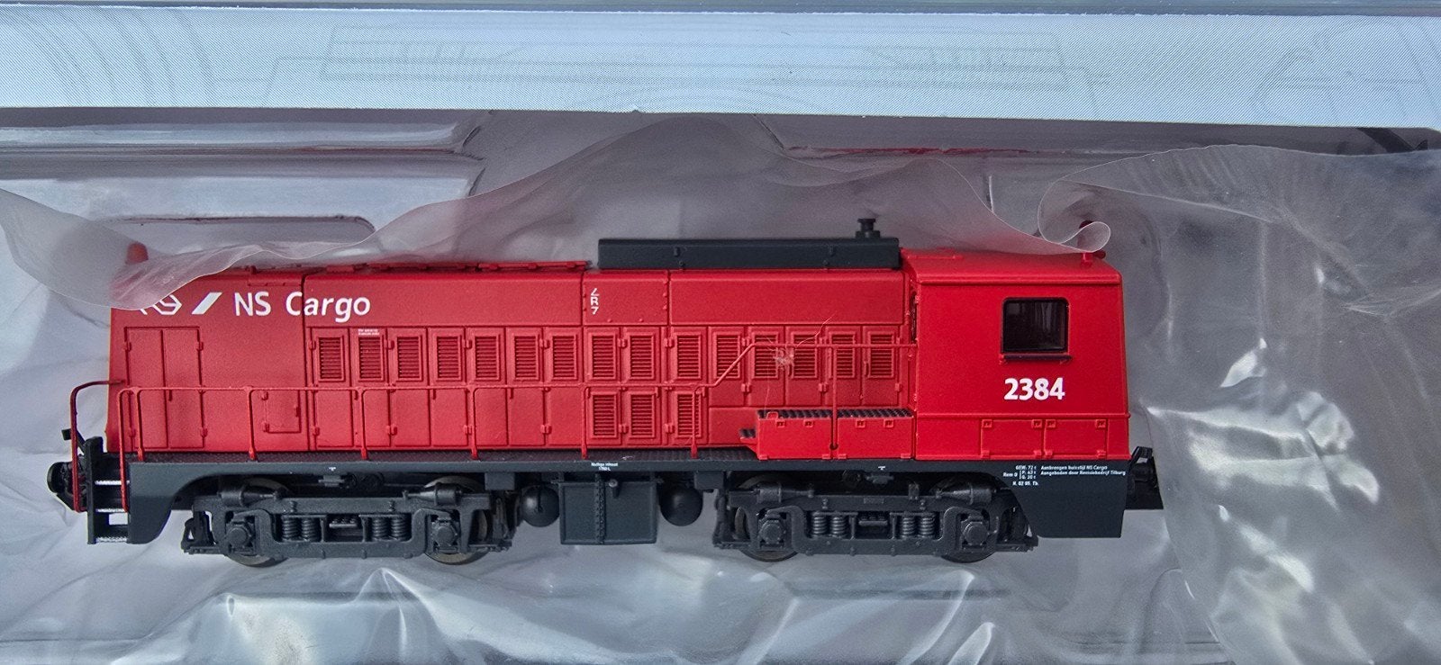 piko n-spoor 40441 NS Cargo 2384 dcc digitaal top ovp, Gelijkstroom, Locomotief, Piko, Ophalen of Verzenden
