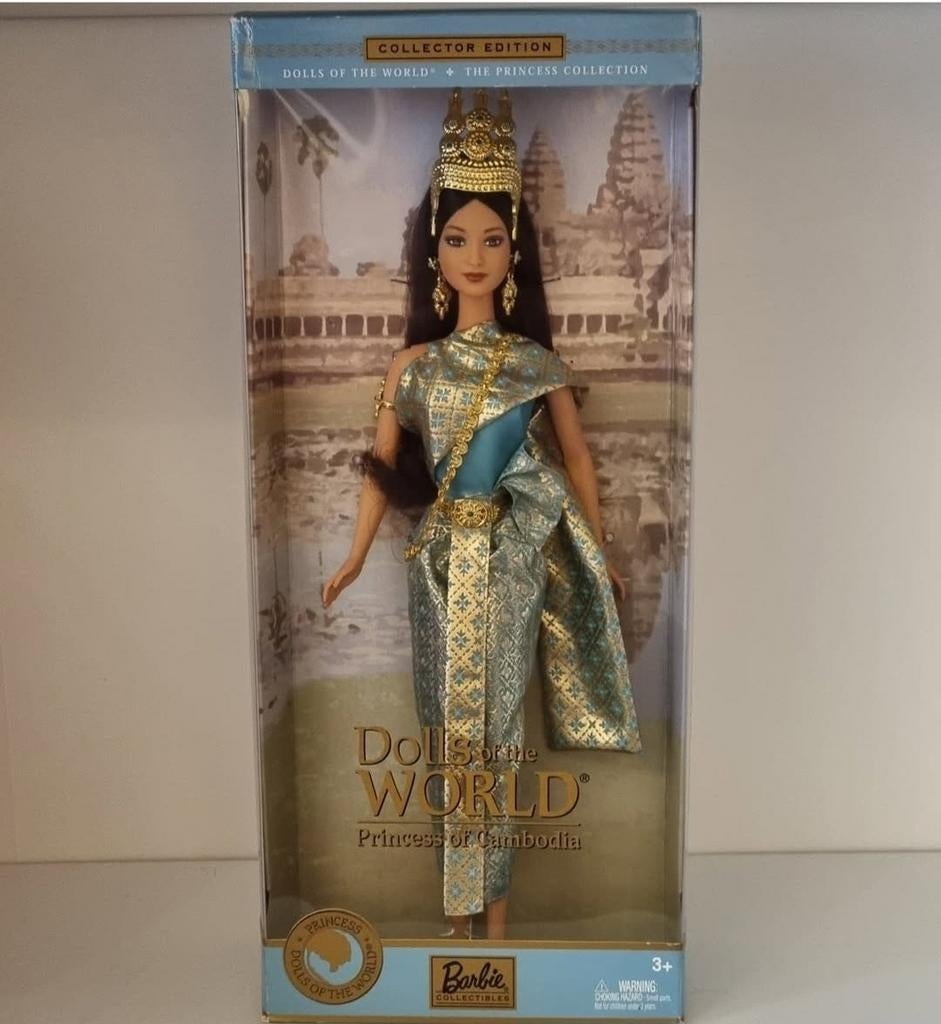 Barbie Princess of Cambodia dolls of the world 2003 NRFB, Ophalen of Verzenden, Nieuw, Fashion Doll