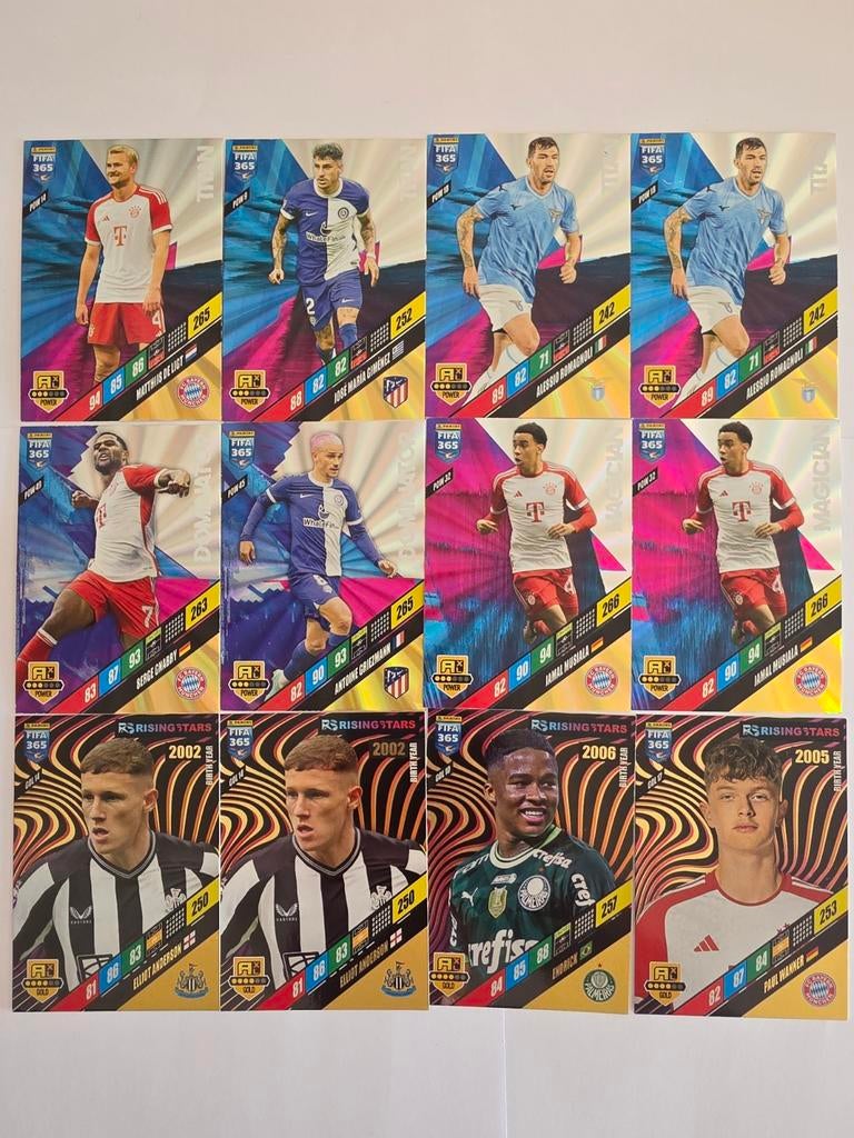 Panini FIFA 365 Adrenalyn XL 2024, Hobby en Vrije tijd, Stickers en Plaatjes, Ophalen of Verzenden, Zo goed als nieuw