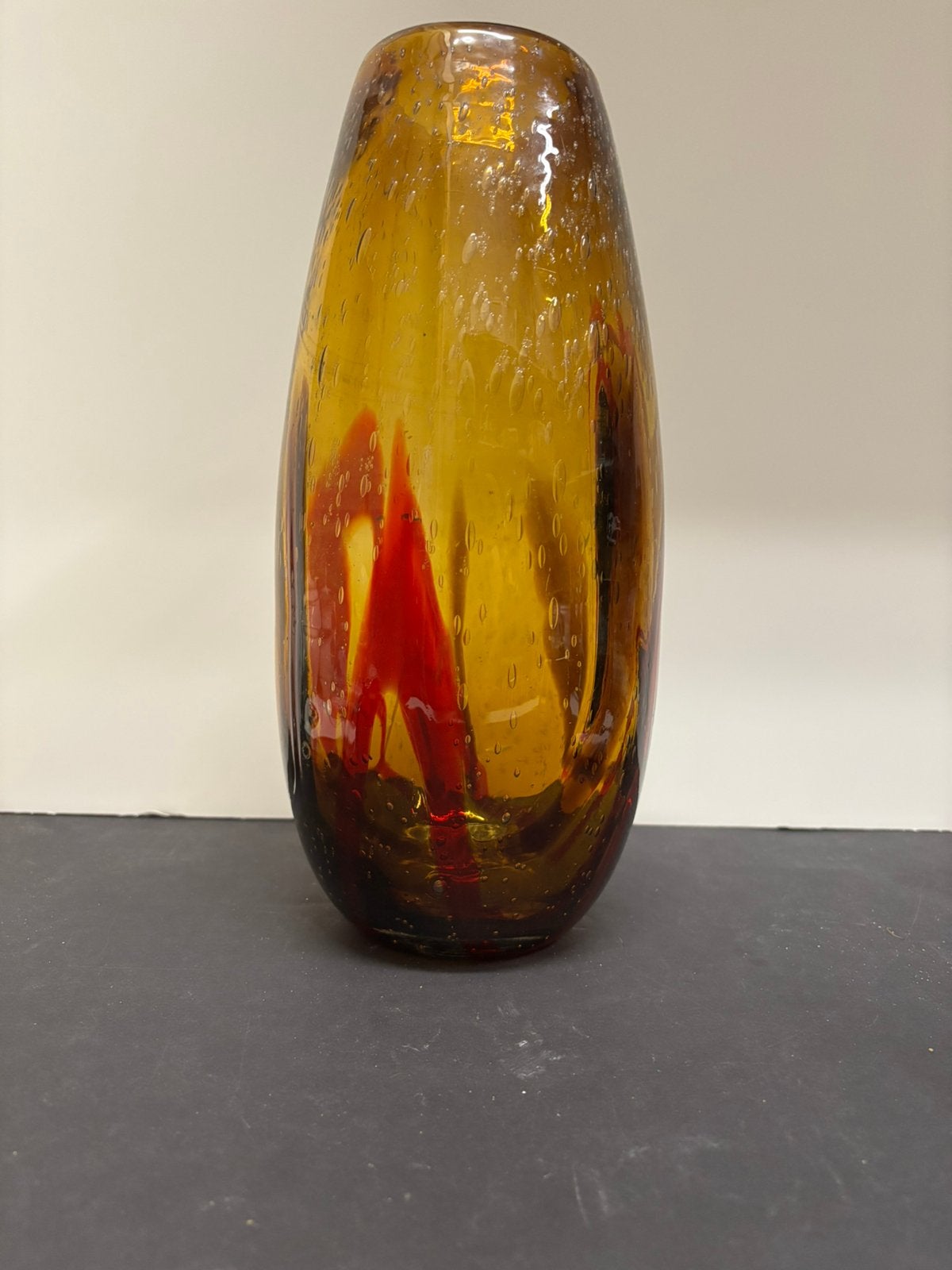 Design Murano vaas, Ophalen of Verzenden, Zo goed als nieuw, Glas