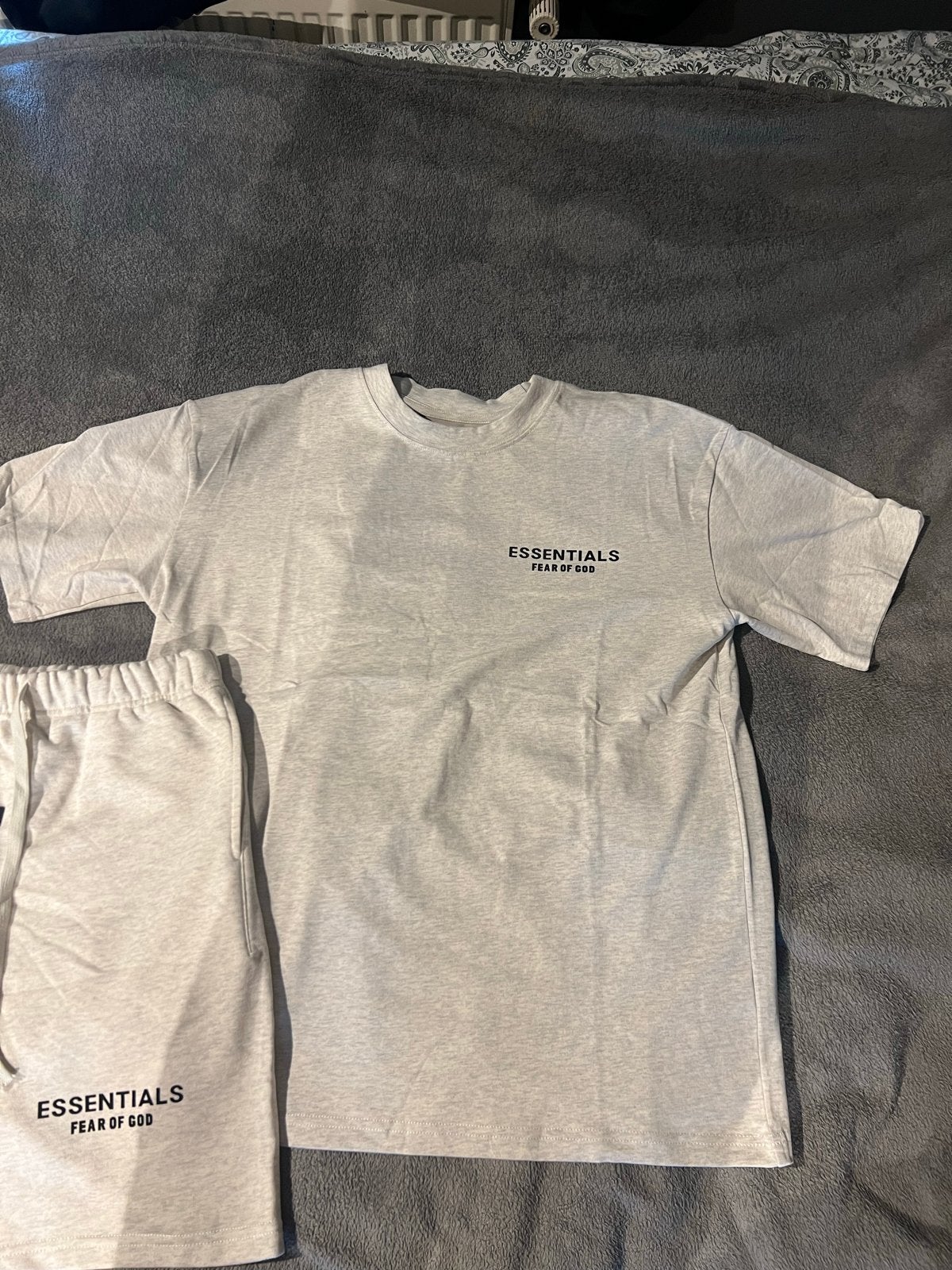 Fear Of God Essentials Summer Set Grey S, M, L & XL, Ophalen of Verzenden, Nieuw