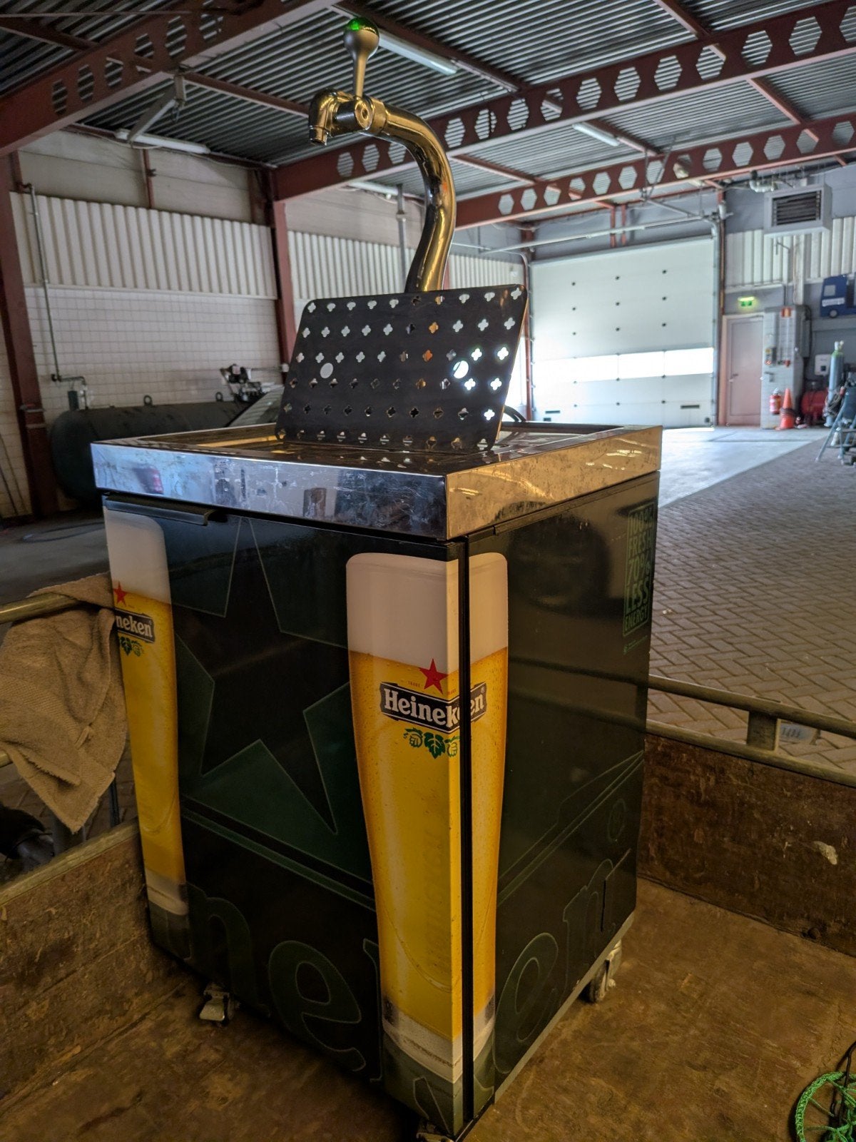 Heineken Mobiele Tapinstallatie, Ophalen, Gebruikt, Koelen en Vriezen
