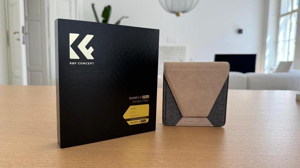 K&F Concept Nano-X Pro Polarisatiefilter CPL 82mm, Audio, Tv en Foto, Fotografie | Filters, Polarisatiefilter, Zo goed als nieuw