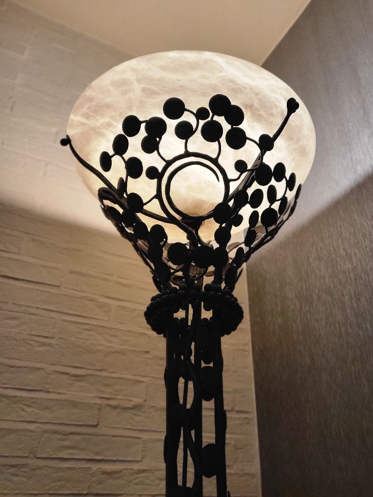 Art Deco floor lamp , Ophalen, Zo goed als nieuw, 150 tot 200 cm