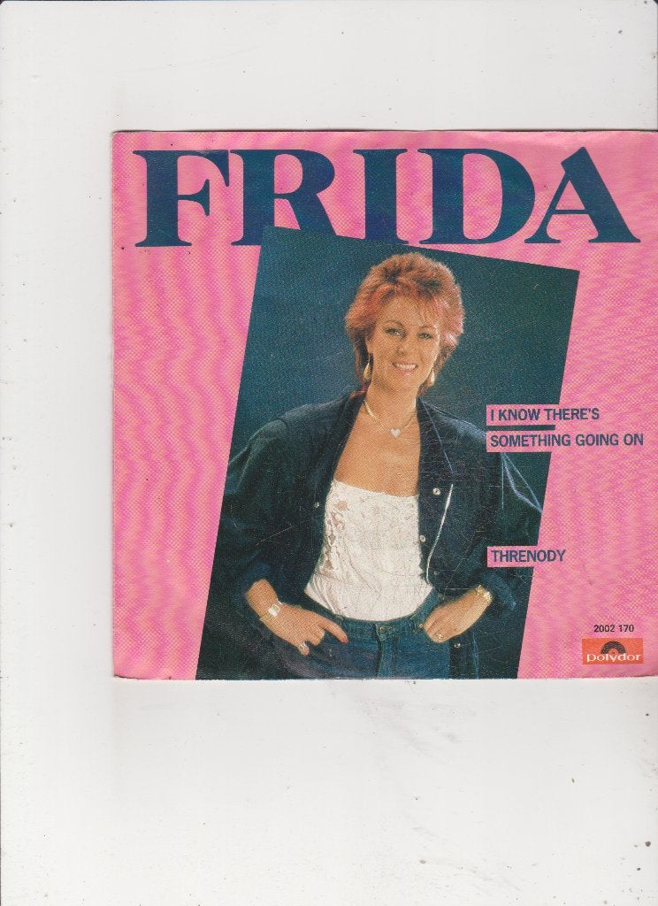 Single Frida (Abba) - I know there's something going on, Cd's en Dvd's, Ophalen of Verzenden, Gebruikt, 7 inch, Pop