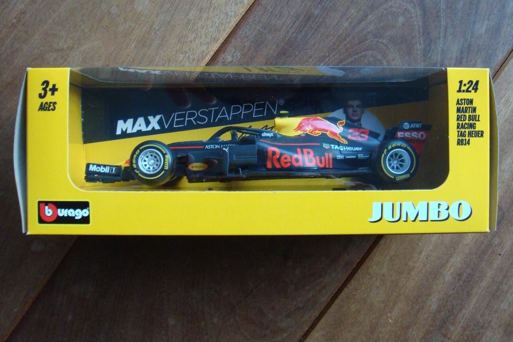 Bburago schaalmodel Max Verstappen F1 auto 2018 NIEUW €14,95, Hobby en Vrije tijd, Modelauto's | 1:24, Ophalen of Verzenden, Nieuw