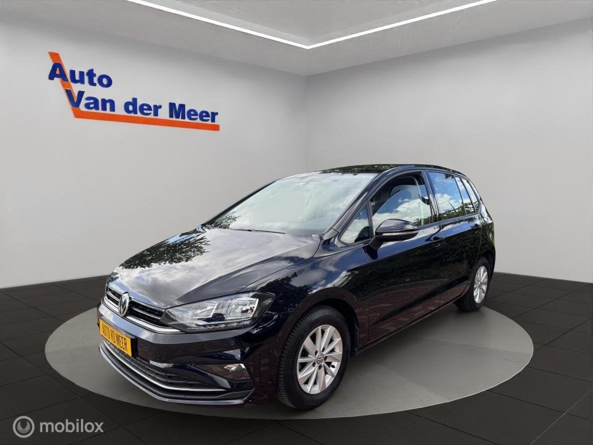 Volkswagen Golf Sportsvan 1.5 TSI ACT Comfortline / PDC / Ca, Auto's, 4 cilinders, 700 kg, Zwart, Golf Sportsvan