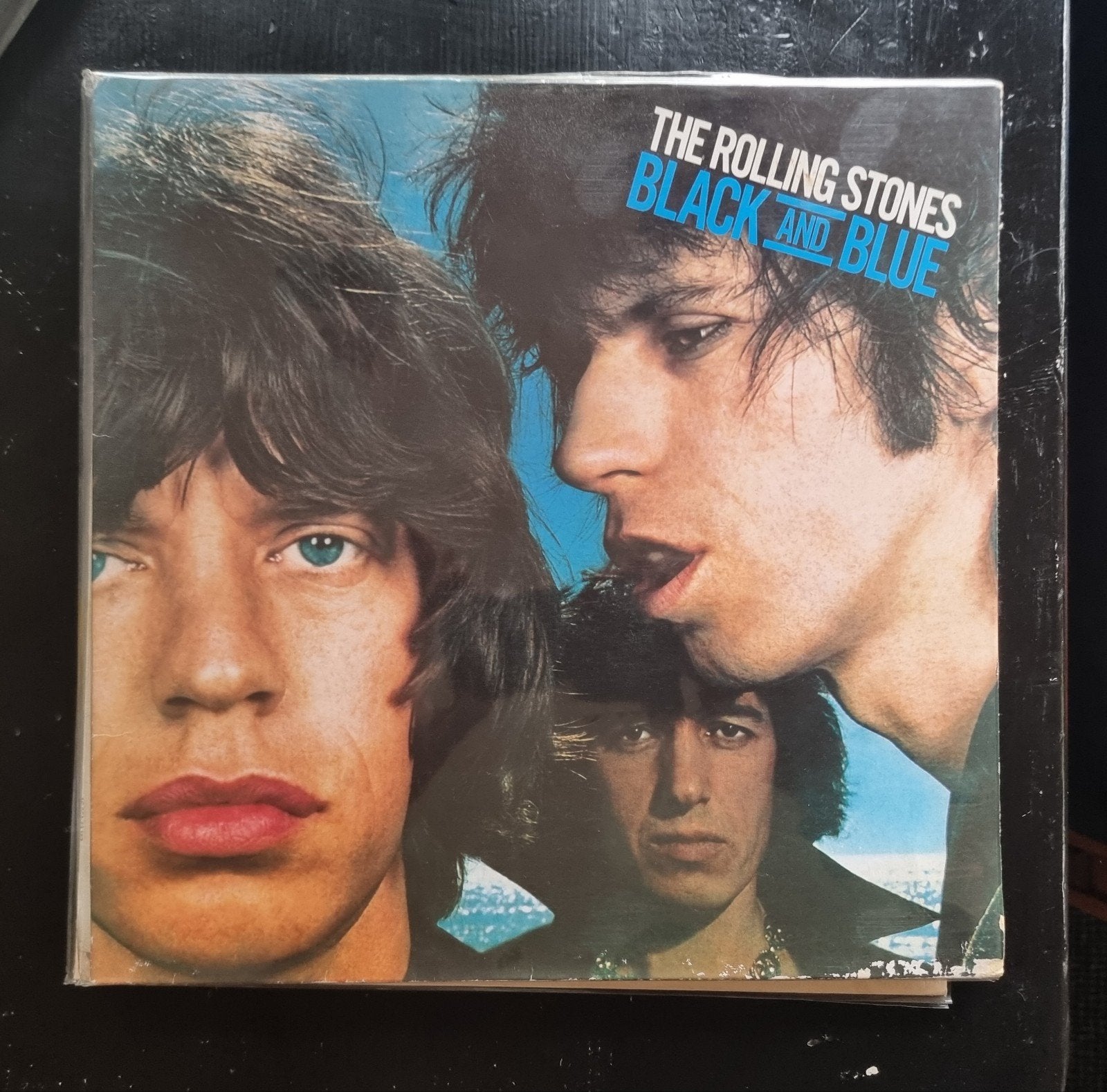 The Rolling Stones - Black and Blue LP, LP, Rock, Gebruikt, Ophalen of Verzenden