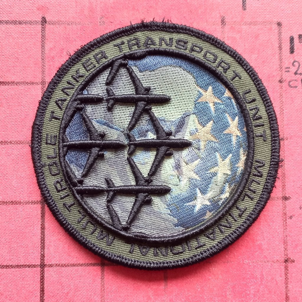 KLU PATCH EINDHOVEN TANKERS VELCRO VASTE PRIJS INCL PORTO, Verzenden, Luchtmacht, Nederland, Embleem of Badge