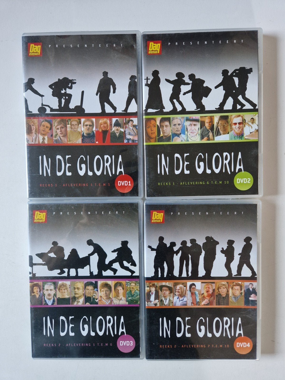 In de Gloria - Complete Serie (DVD Boxset), Gebruikt, Alle leeftijden, Komedie, Complete serie
