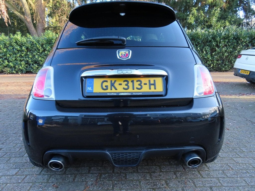 Fiat 500 1.4-16V Abarth, Voorwielaandrijving, Euro 5, Zwart, 4 cilinders