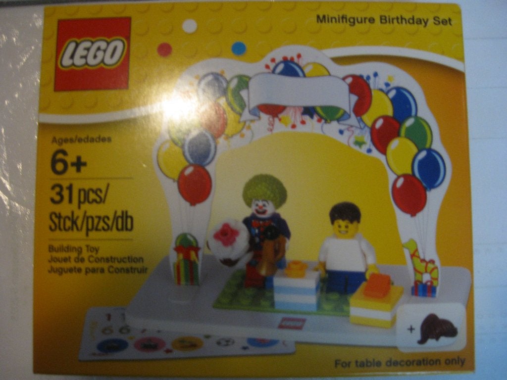 Lego 850791 Minifigure Birthday Set, Ophalen of Verzenden, Nieuw, Compleet, Lego