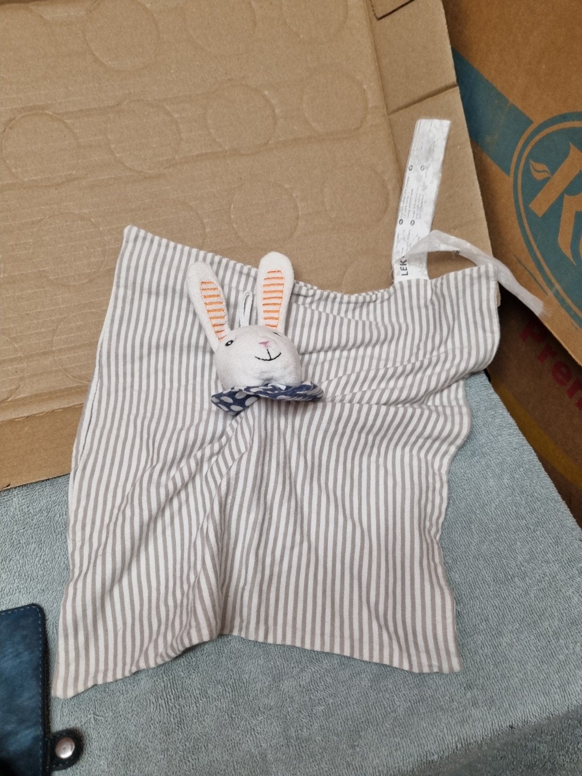 ikea konijn knuffel doekje nr 17, Ophalen of Verzenden, Konijn