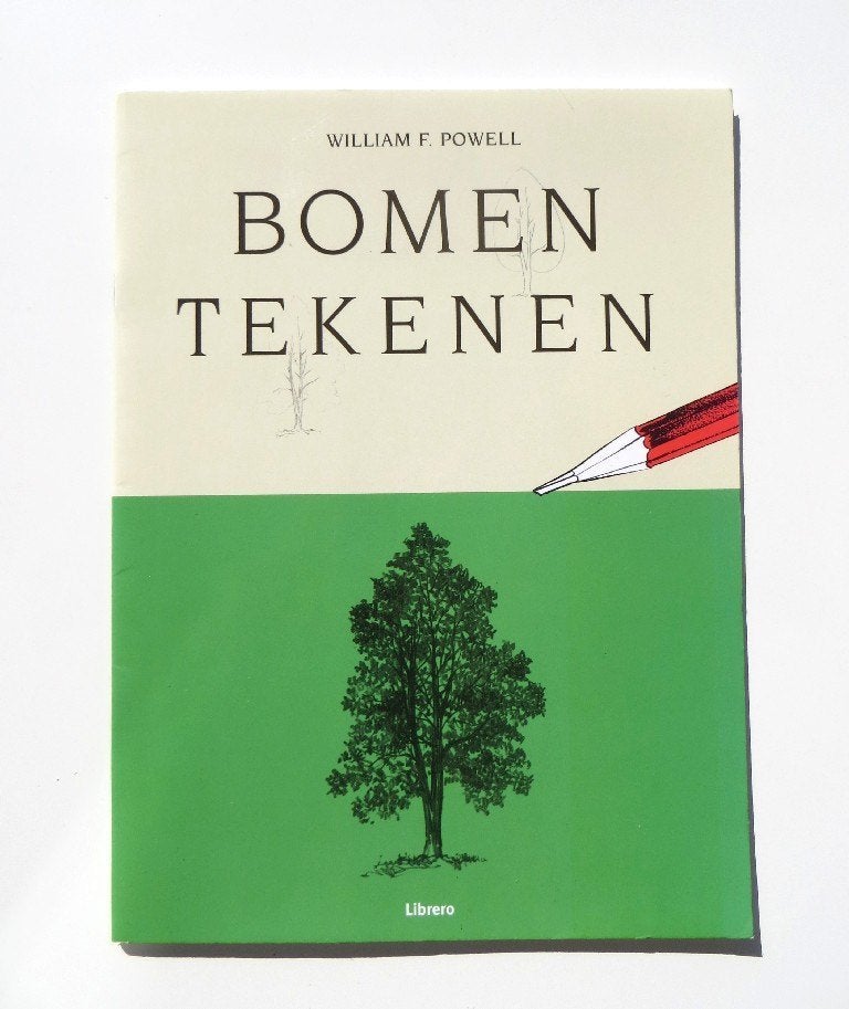 Tekenboek M5476: William F. Powell - Bomen tekenen 15+, William F. Powell, Ophalen of Verzenden, Zo goed als nieuw, Tekenen en Schilderen