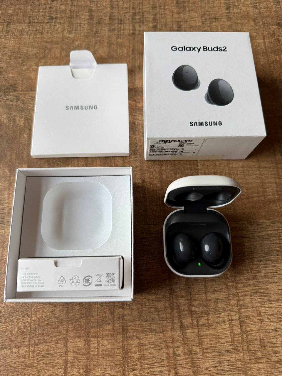 Galaxy Buds 2, Telecommunicatie, Mobiele telefoons | Oordopjes, Ophalen, Gebruikt, Zwart, Bluetooth