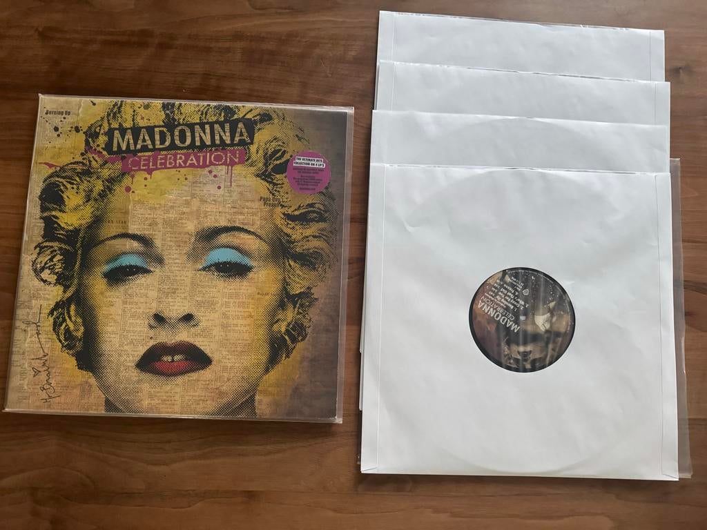 Madonna - Celebration 4LP 2009 Remastered 180 gram Vinyl, Gebruikt, Complilatie, 12 inch, Ophalen of Verzenden