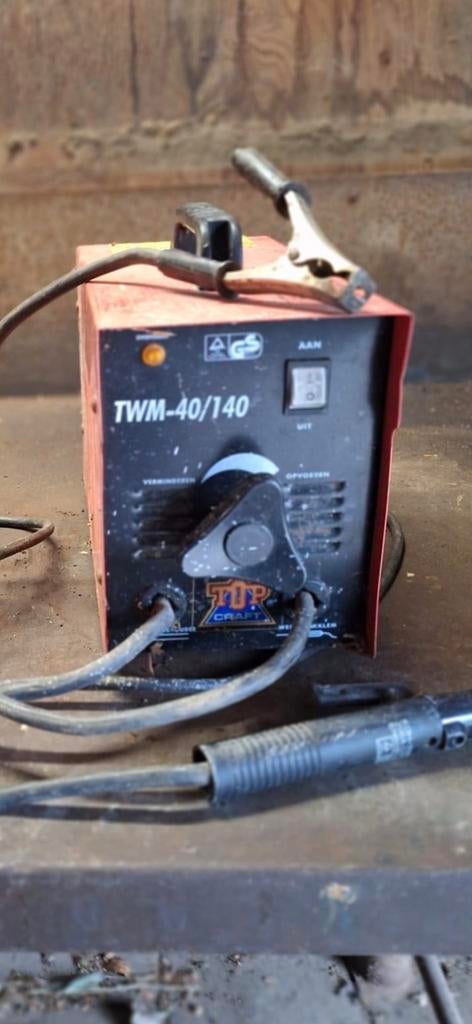 Lasapparaat Topcraft, Ophalen, Gebruikt, Minder dan 150 ampère, Elektroden