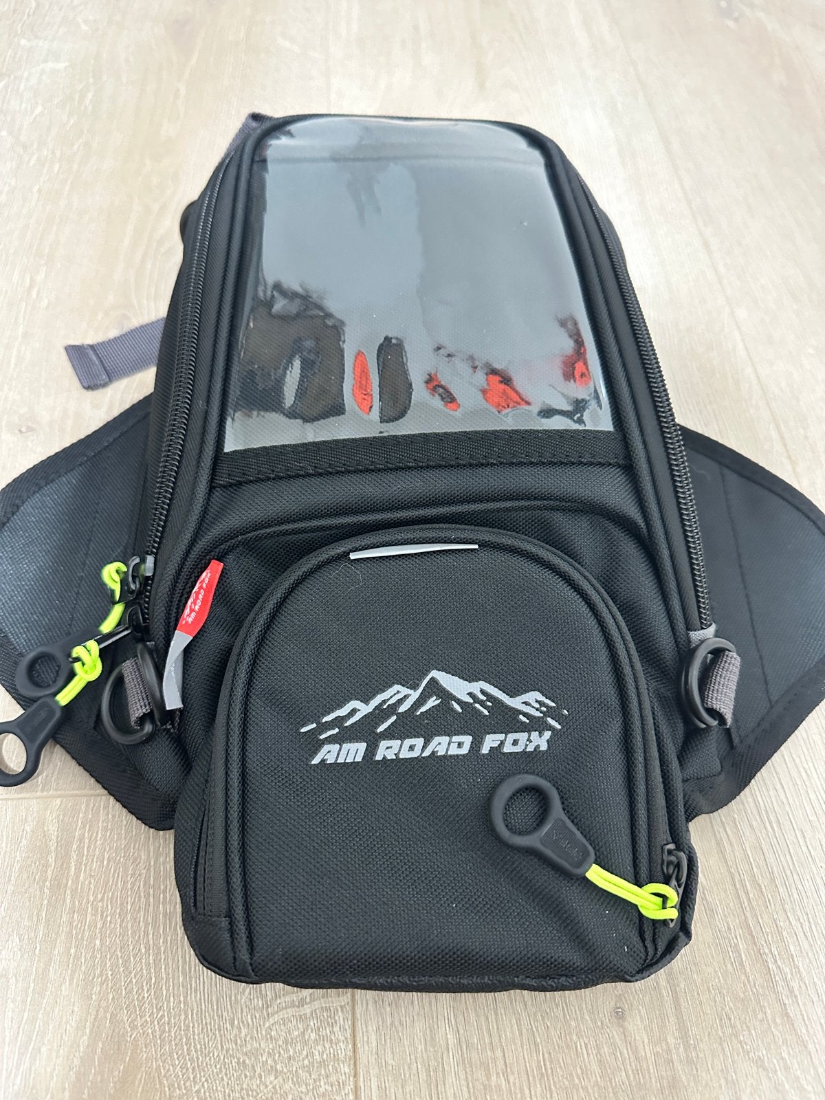 AM ROAD FOX Motortas met telefoonhouder en regenhoes, Ophalen of Verzenden, Nieuw