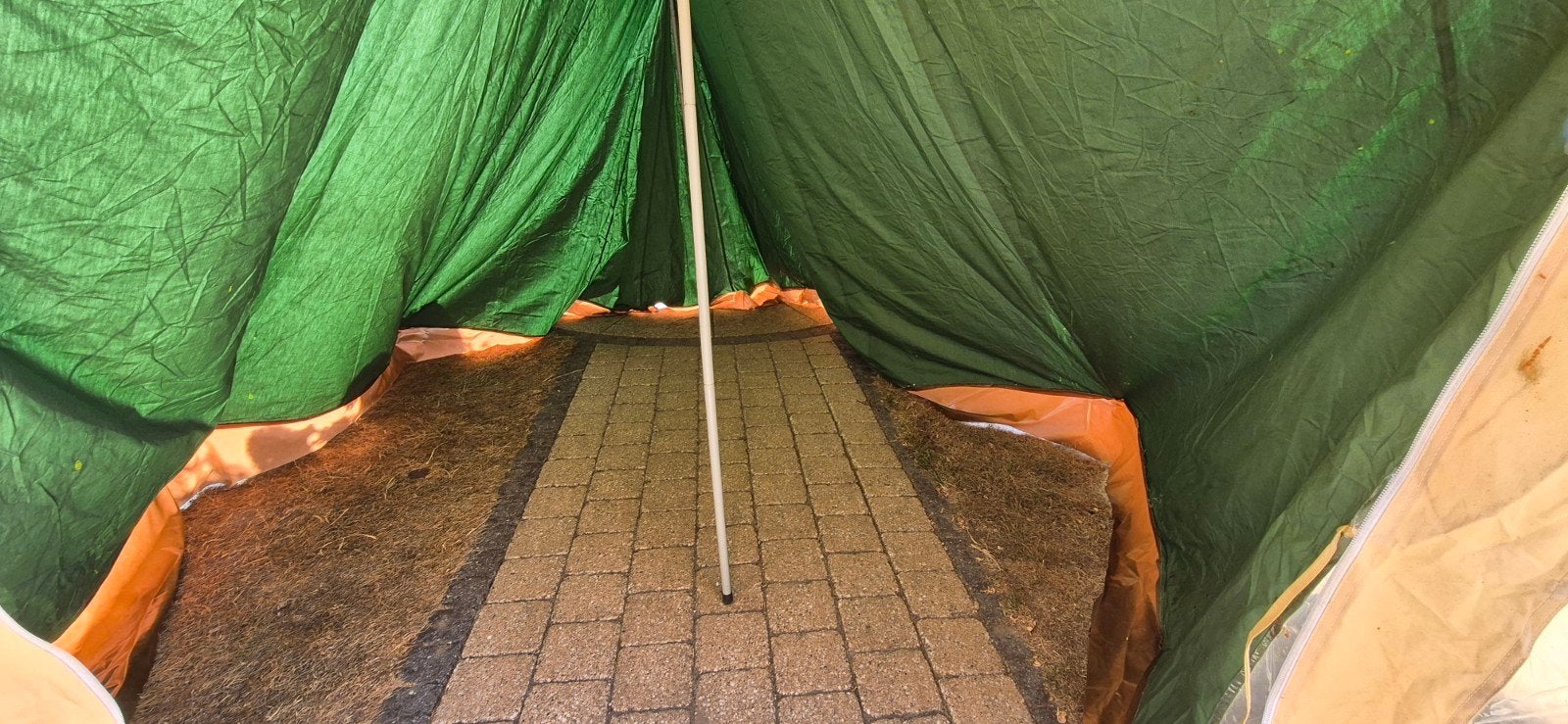 Vintage Super Adelaar 4-persoons tent met luifel, Ophalen