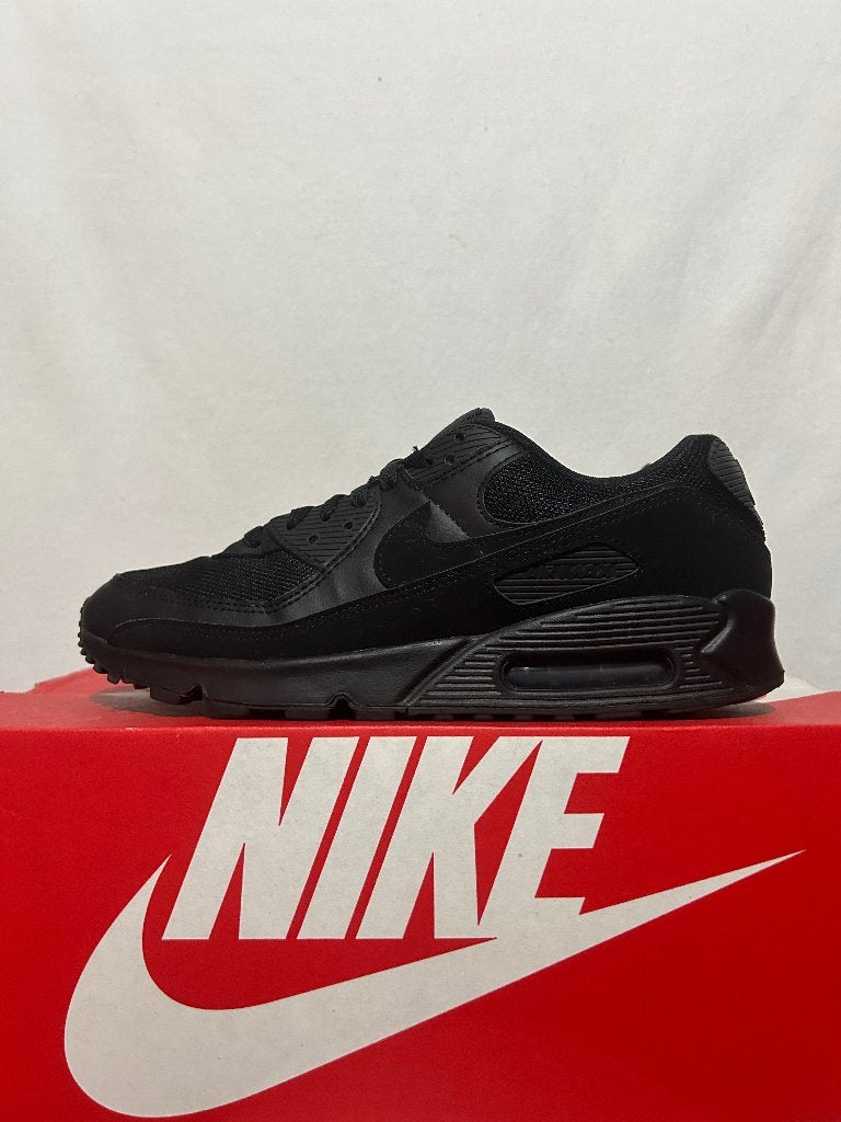 ALS NIEUW! Maat 44 - Nike Air Max 90 Triple Black, Verzenden, Zwart, Nike, Nike