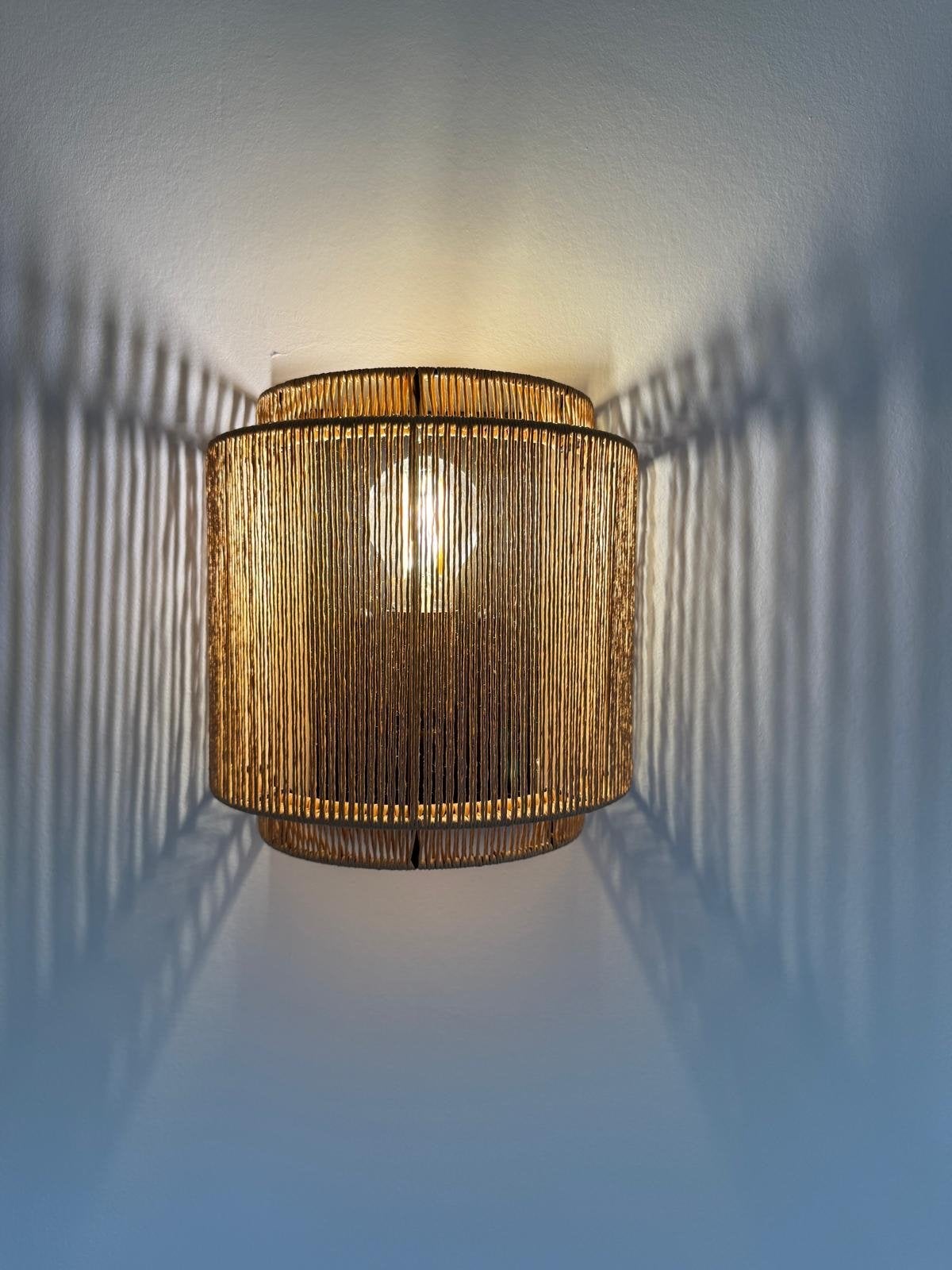 Wandlamp Cera - Kwantum, 2 stuks, Ophalen of Verzenden, Zo goed als nieuw, Natuurlijk materiaal