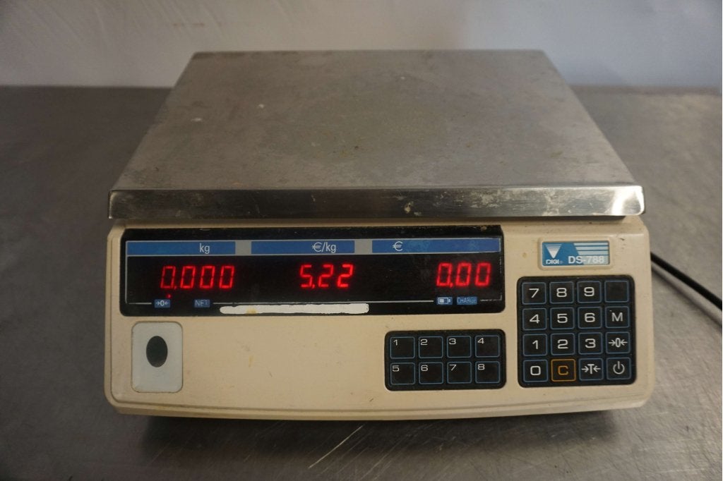 Winkelweegschaal, weegschaal DS-788, Gebruikt, Winkelweegschaal, 1 tot 500 gram, Niet ingevuld