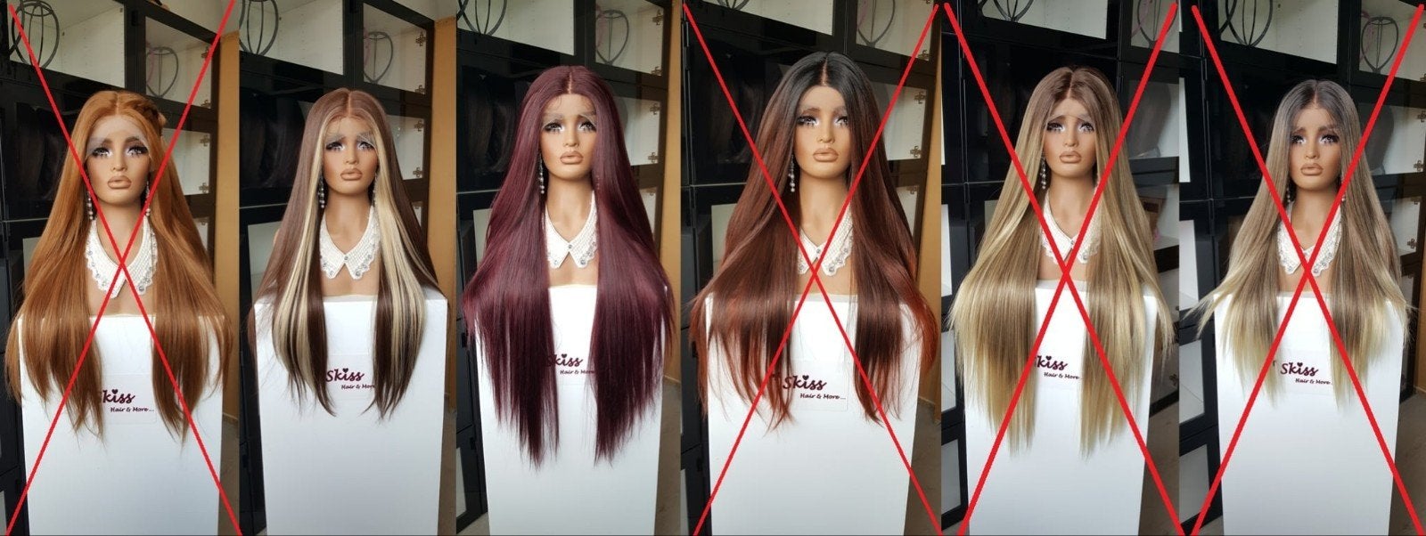 Basic Lace Pruiken - Pruik - Wig - Haar - Lace -, Ophalen of Verzenden, Nieuw, Pruik of Haarverlenging