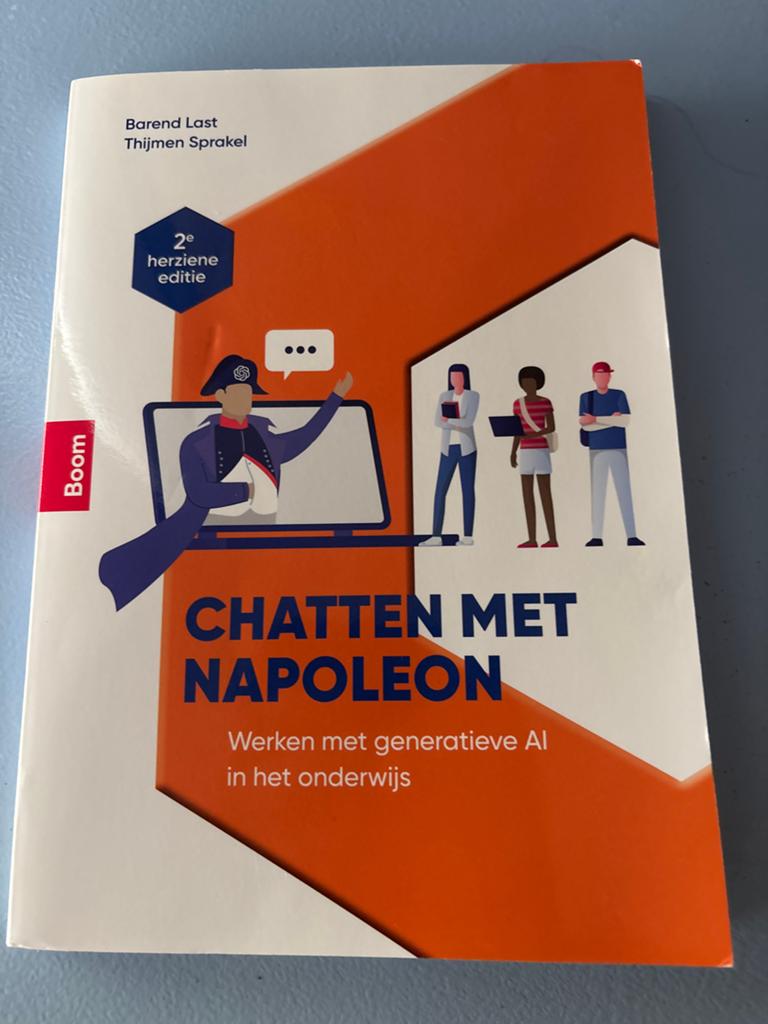Chatten met Napoleon: Werken met generatieve AI in onderwijs, Ophalen of Verzenden, Gamma, Zo goed als nieuw, HBO