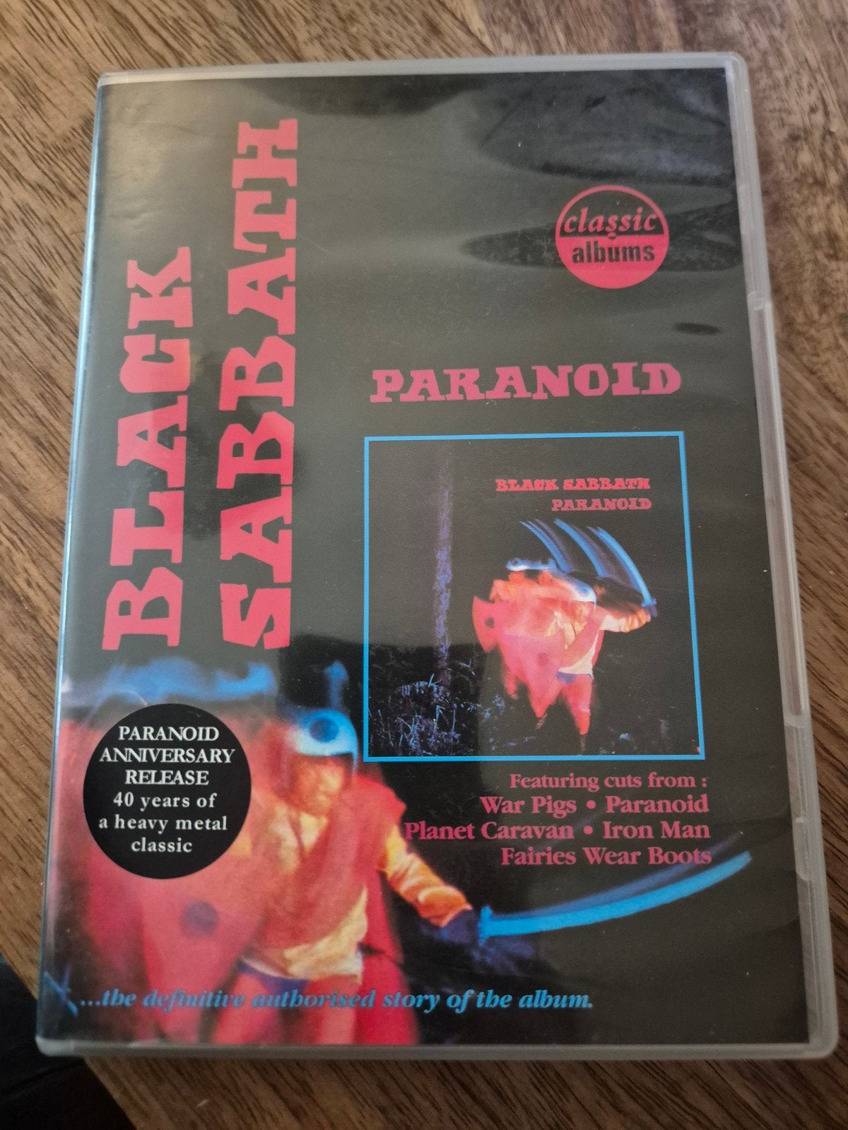 Black Sabbath - Paranoid (Classic Albums) DVD, Vanaf 12 jaar, Ophalen of Verzenden, Zo goed als nieuw