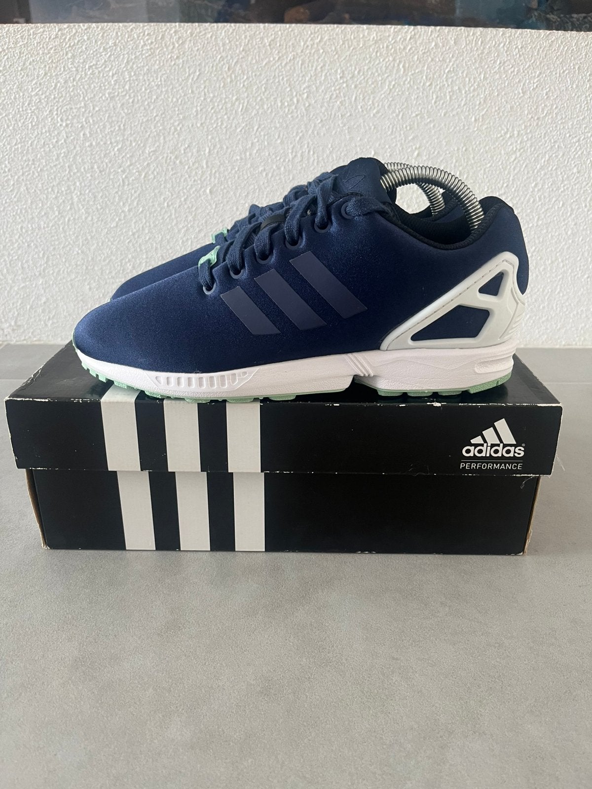 ADIDAS ZX Flux maat 40, Ophalen, Blauw, Sneakers of Gympen, Zo goed als nieuw