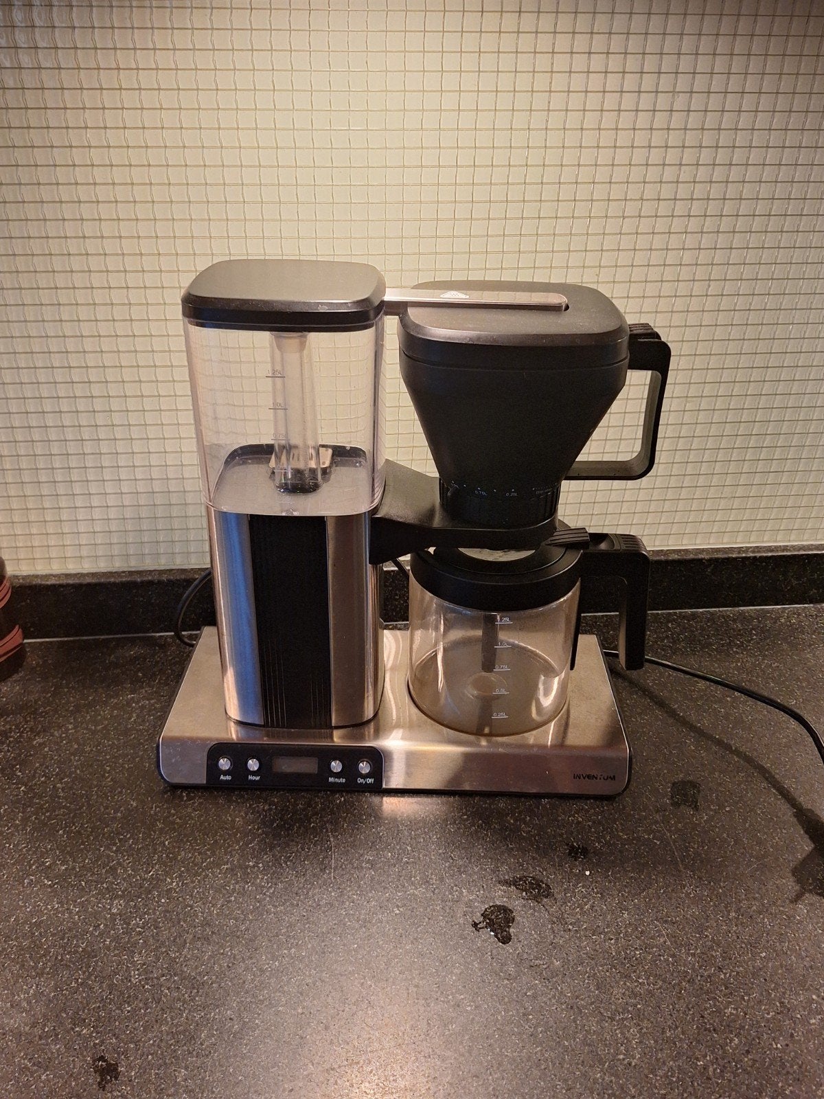 Inventum Koffiezetapparaat - Zo goed als nieuw, Ophalen, Afneembaar waterreservoir, Koffiemachine, Gemalen koffie