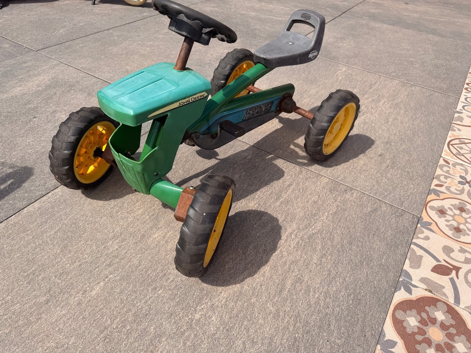 Berg John Deere skelter, Ophalen, Gebruikt, Berg