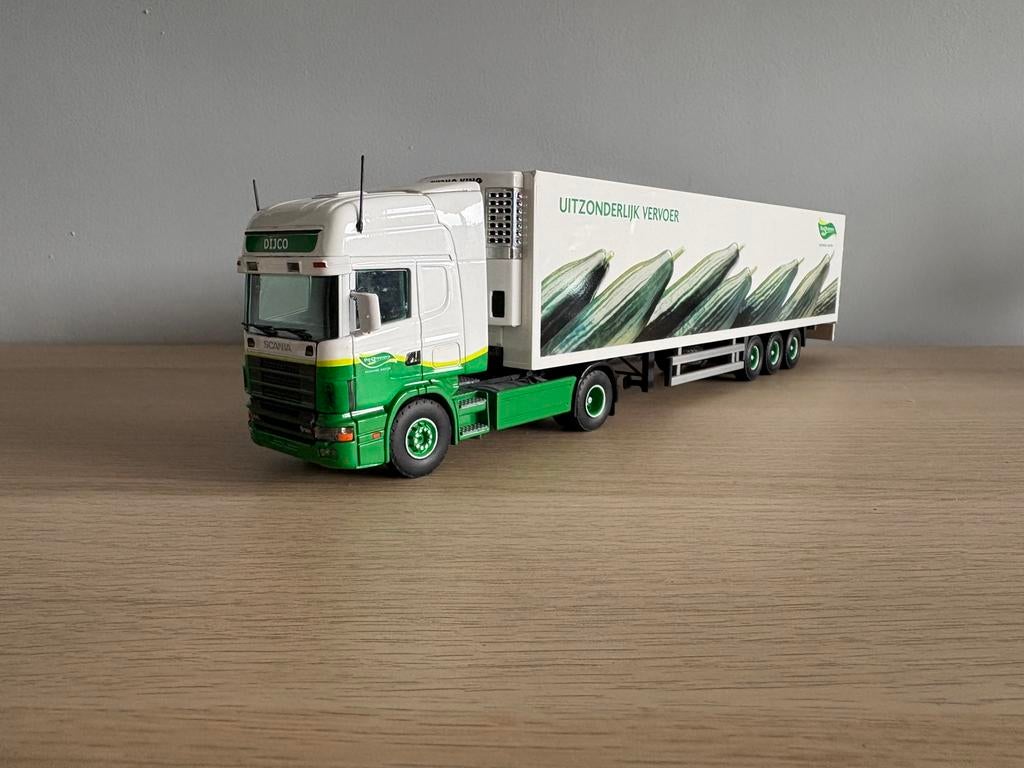 Tekno Scania 4 serie 164L 580 Dijco, Ophalen, Zo goed als nieuw, Bus of Vrachtwagen, Tekno