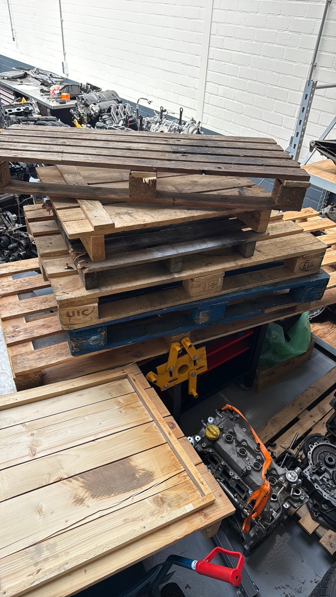 Diverse pallets, Ophalen, Zo goed als nieuw, Pallet, Minder dan 200 cm