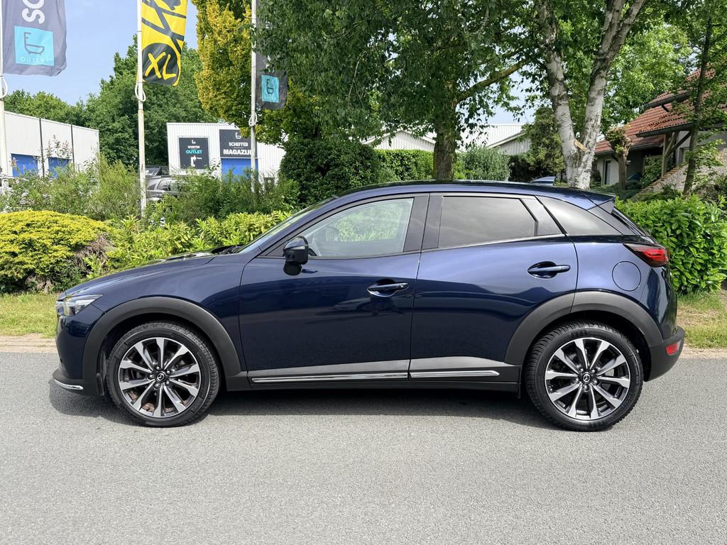 Mazda CX-3 2.0 SkyActiv-G 120 GT-M Automaat•Leder•Carpla, Auto's, Mazda, 1998 cc, Gebruikt, Euro 6, 4 cilinders