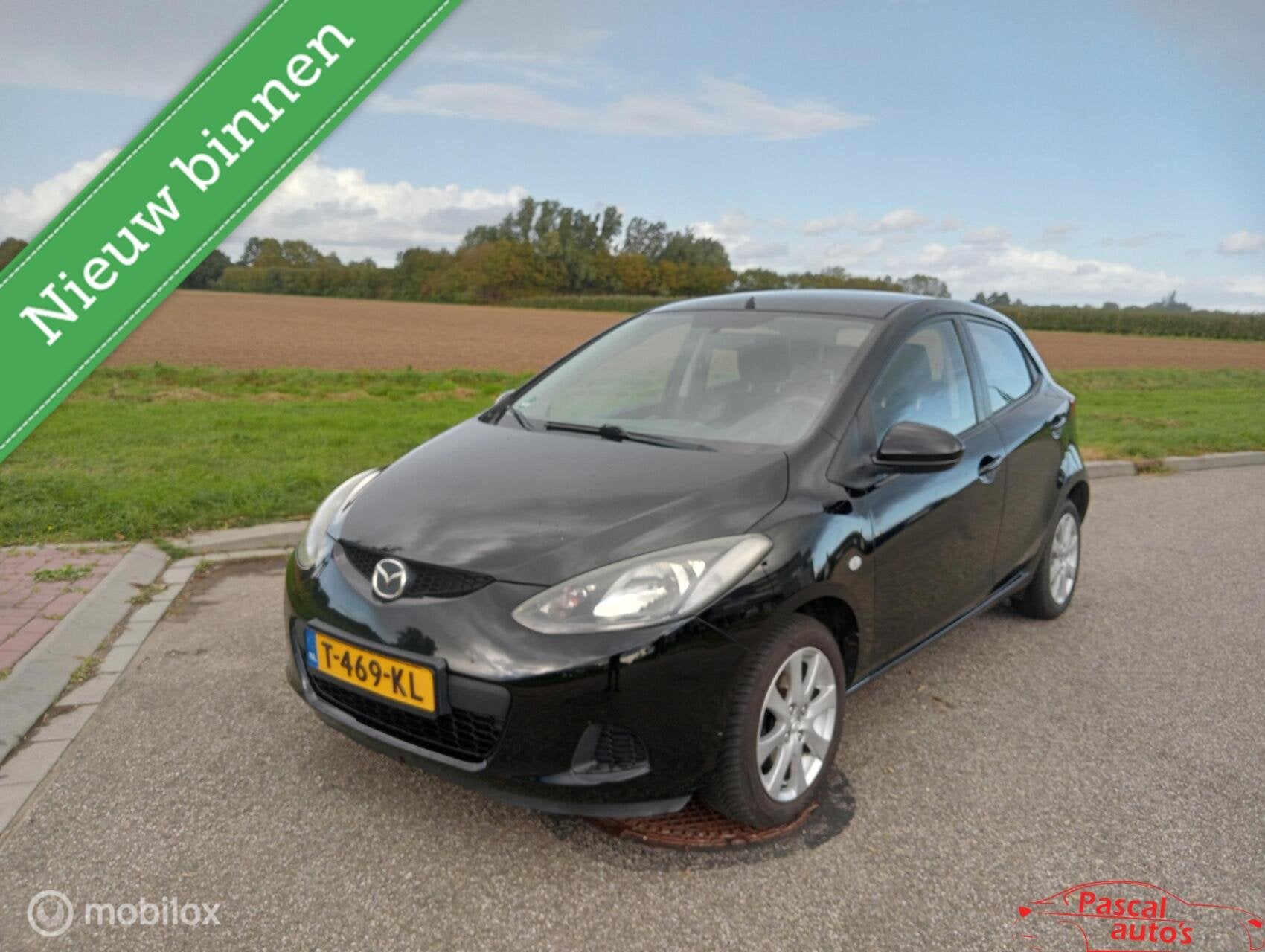 Mazda 2 1.3 TS nw koppeling remmen airco, Auto's, Voorwielaandrijving, Verwarmde buitenspiegels, 86 pk, Gebruikt