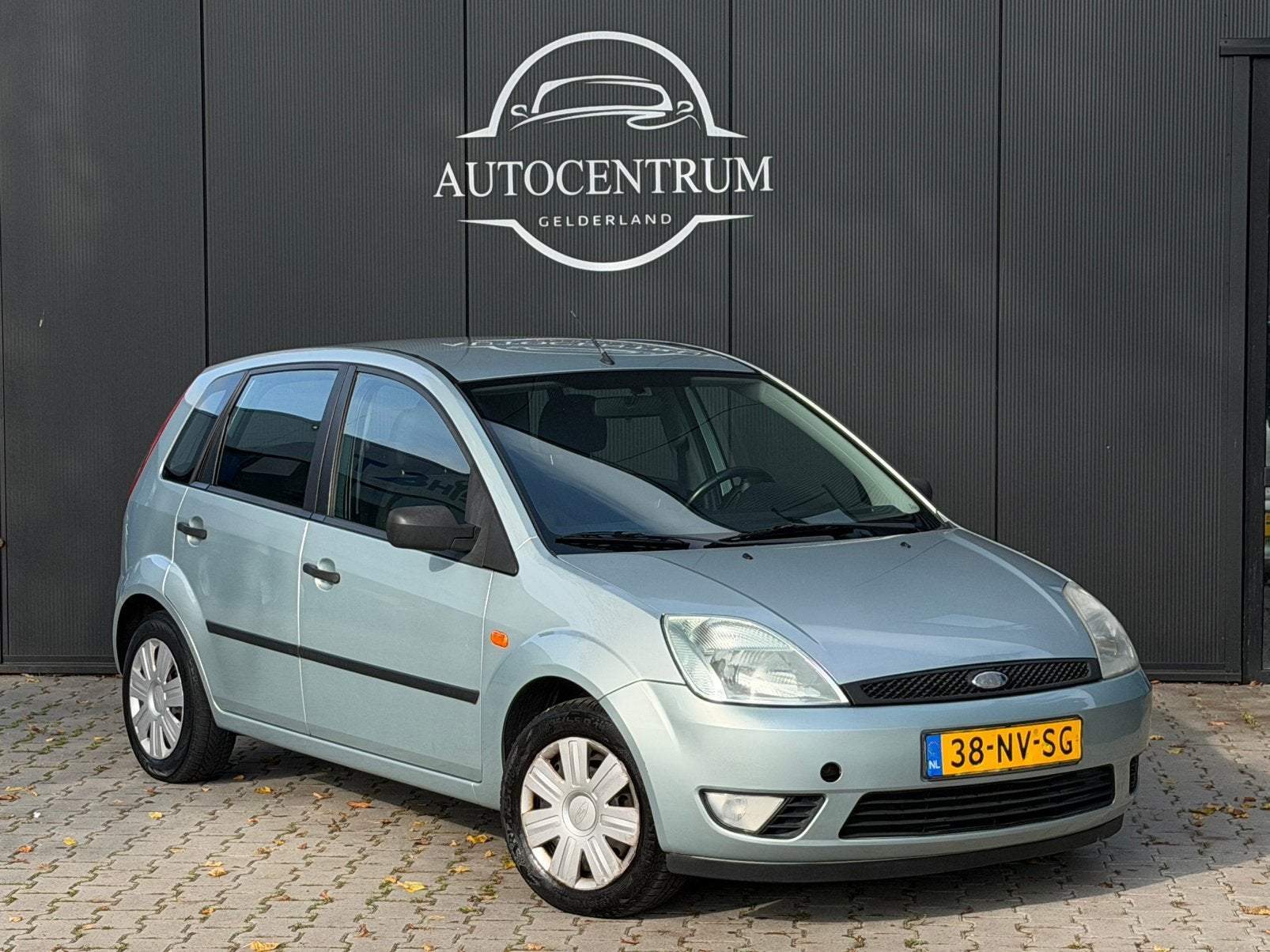 Ford Fiësta 5Drs WeingKm AUTOMAAT Airco Nw Distbtie Riem, Auto's, 40 €/maand, Zwart, 4 cilinders, Blauw