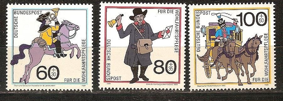 BRD 1437-1439 postfris, Ophalen of Verzenden, BRD, Postfris