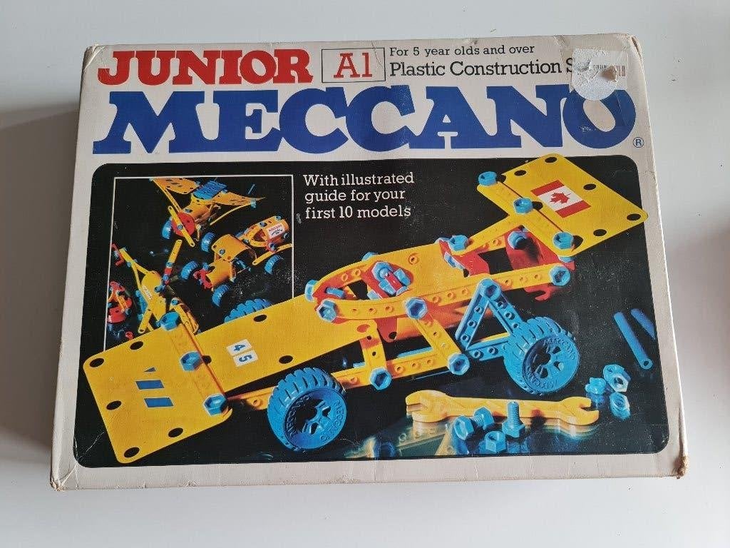 Junior Meccano Plastic Construction Set, Ophalen of Verzenden, Gebruikt, Overige merken