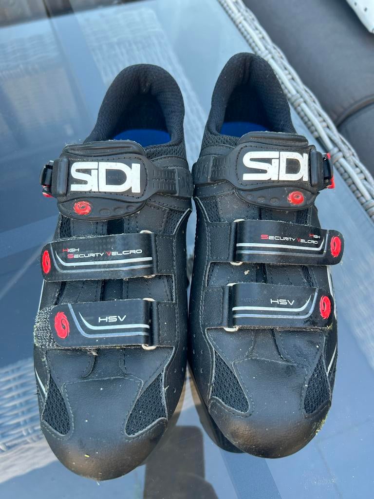 Sidi racefiets schoenen maat 44, Fietsen en Brommers, Fietsaccessoires | Fietskleding, Gebruikt, Heren, Schoenen, Overige maten