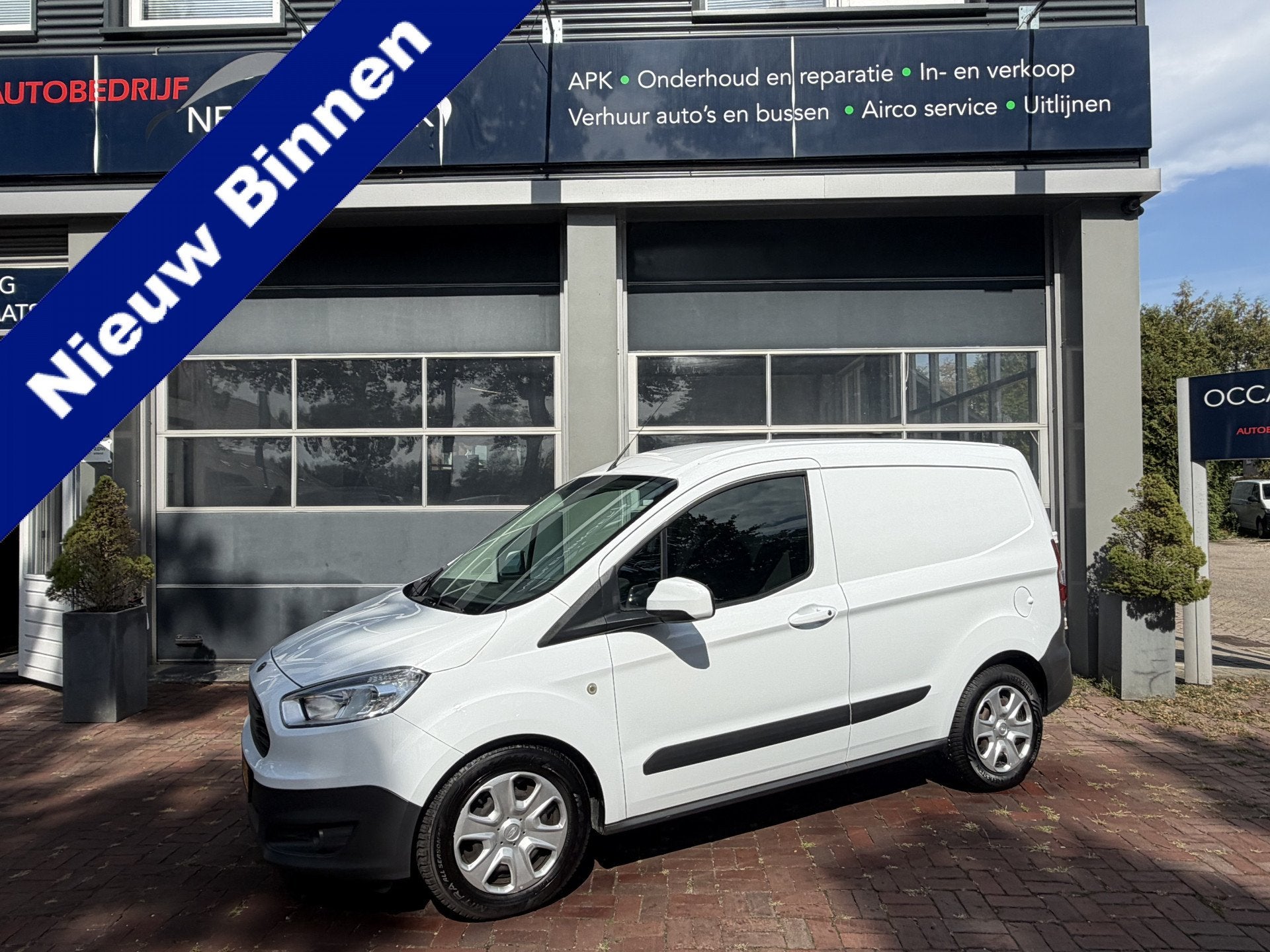 Ford Transit Courier 1.5 TDCI Trend (Bestel) 11-2017 161.622, Voorwielaandrijving, Gebruikt, 4 cilinders, Wit